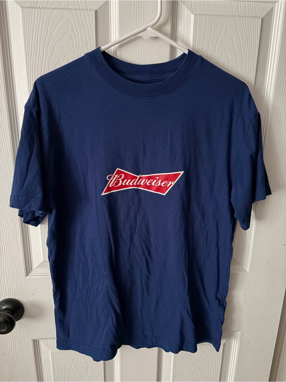 Budweiser Shirt Mens small Blue PacSun 2022 King of Beers Logo Graphic Tee